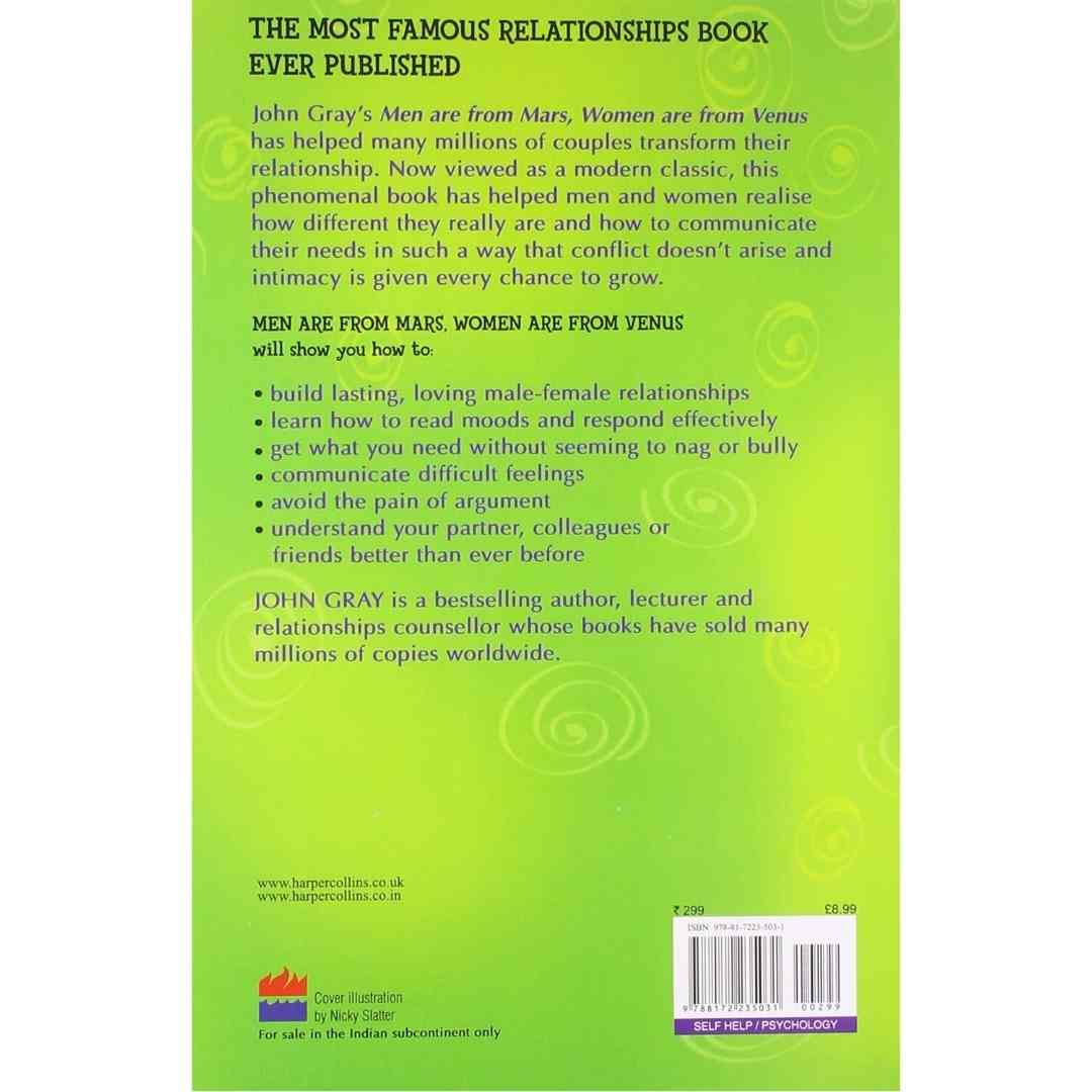 Men are from Mars, Women are from Venus By John Gray - Brilliant Books