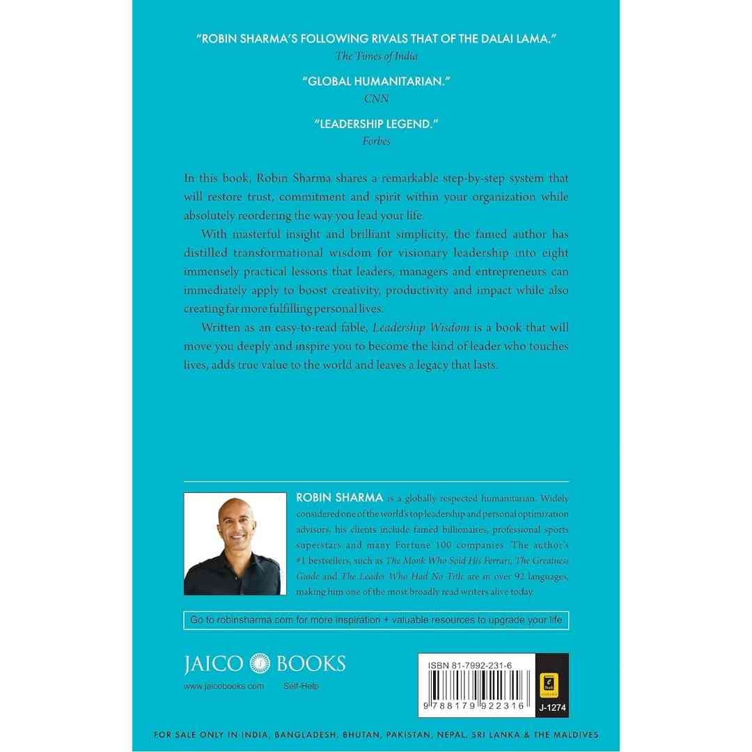 Leadership Wisdom by Robin Sharma - Brilliant Books