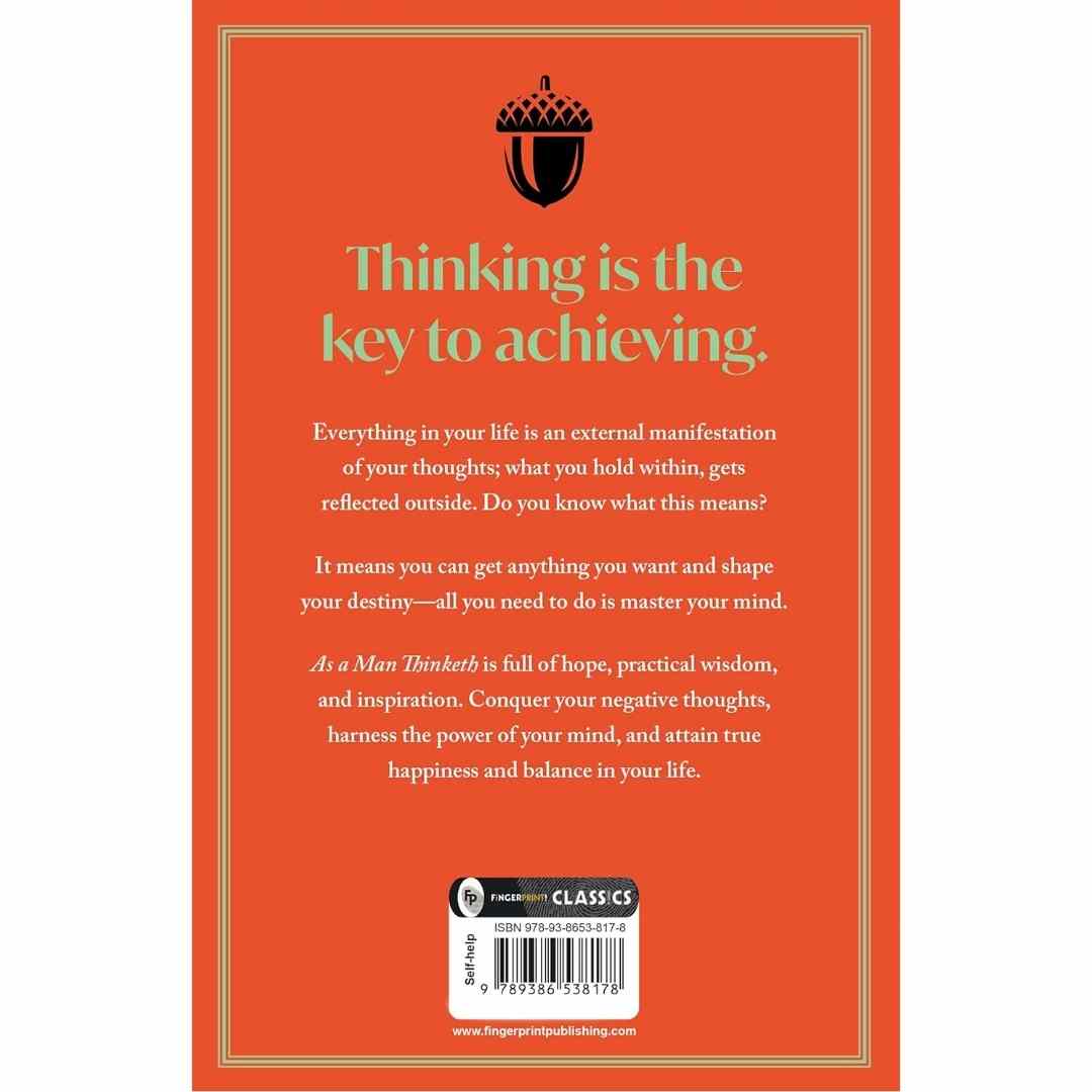 As a Man Thinketh By James Allen (Fingerprint Publishing) - Brilliant Books