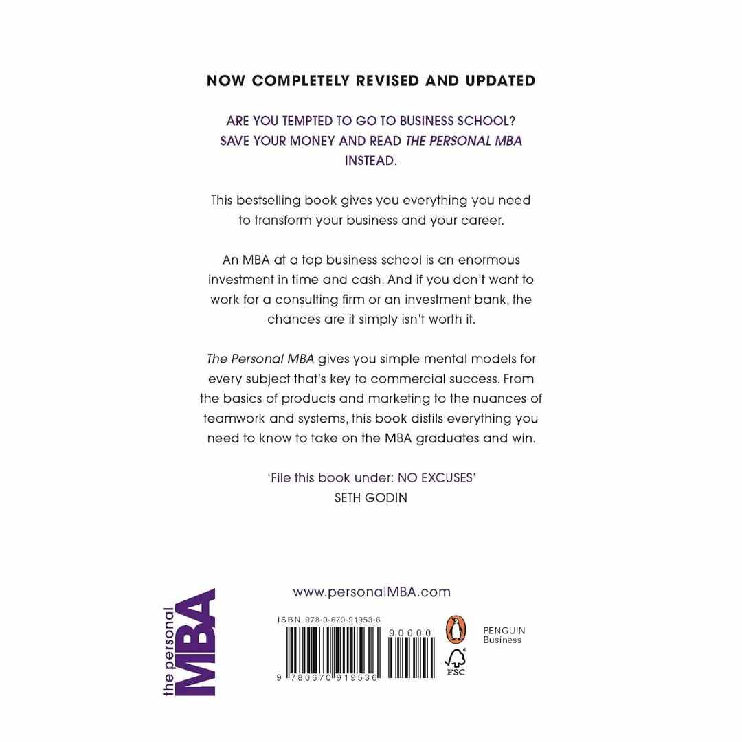 The Personal MBA: Revised and 10th Anniversary Edition by Josh Kaufman - Brilliant Books