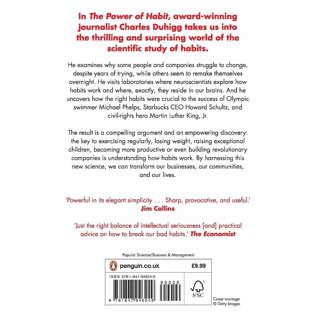 The Power of Habit: Why We Do What We Do in Life and Business by Charles Duhigg - Brilliant Books