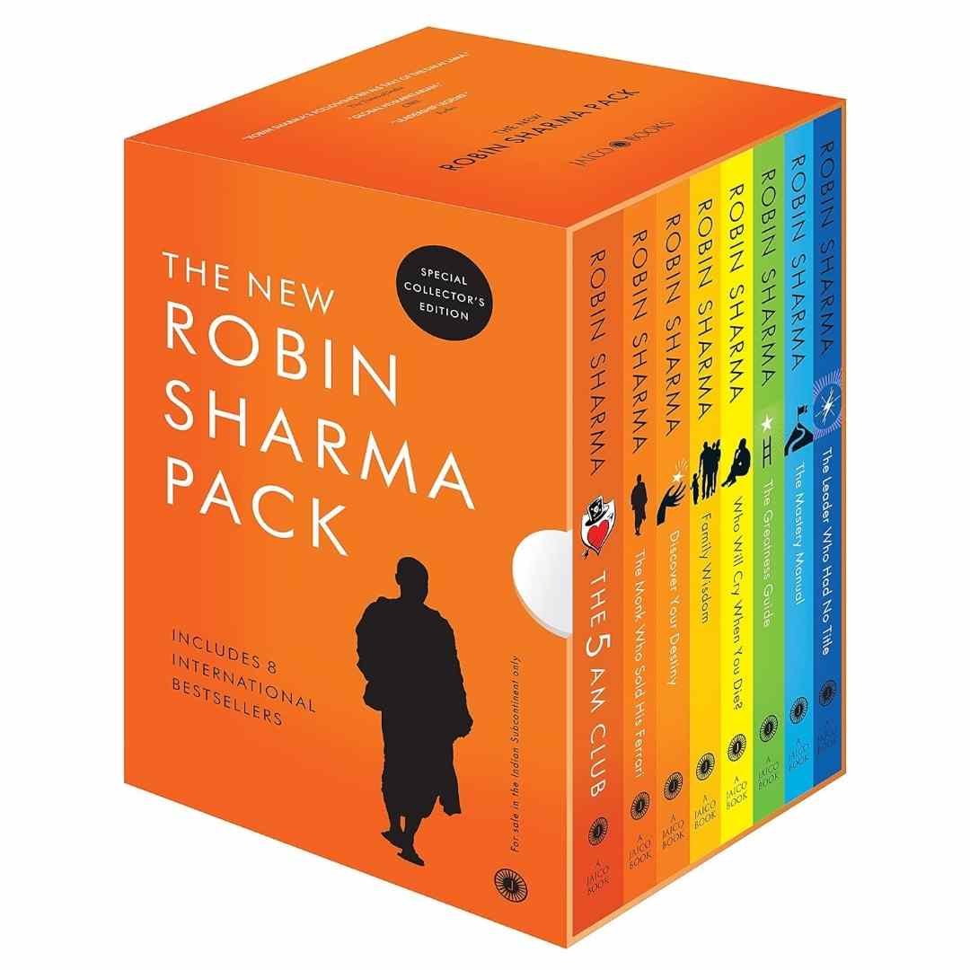 The New Robin Sharma Pack (8 books) by Robin Sharma - Brilliant Books