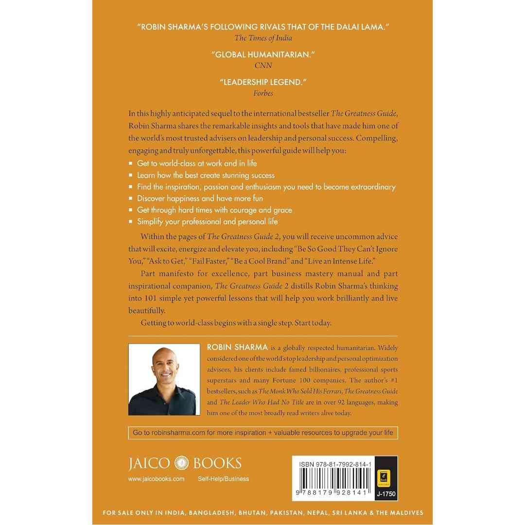 The Greatness Guide 2 by Robin Sharma - Brilliant Books