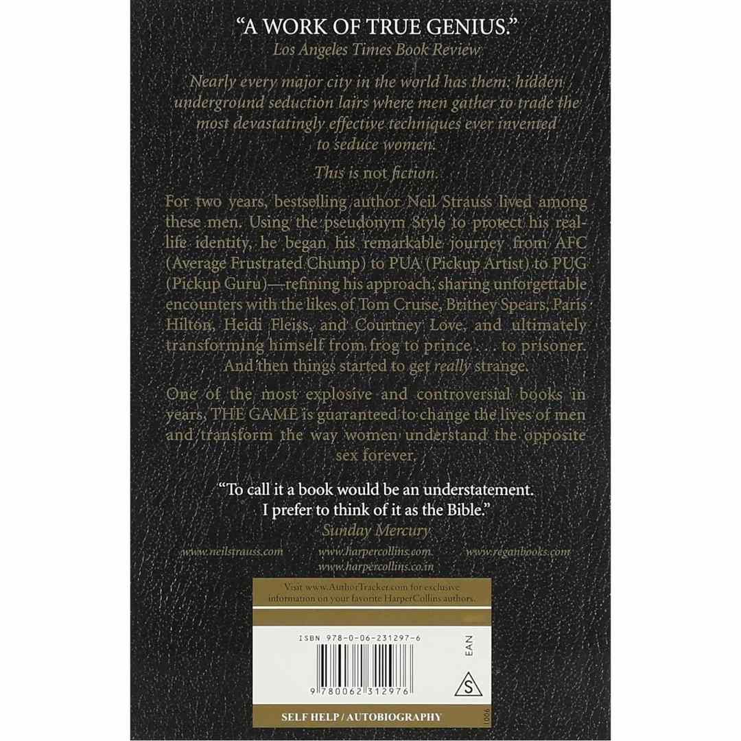 The Game by Neil Strauss - Brilliant Books