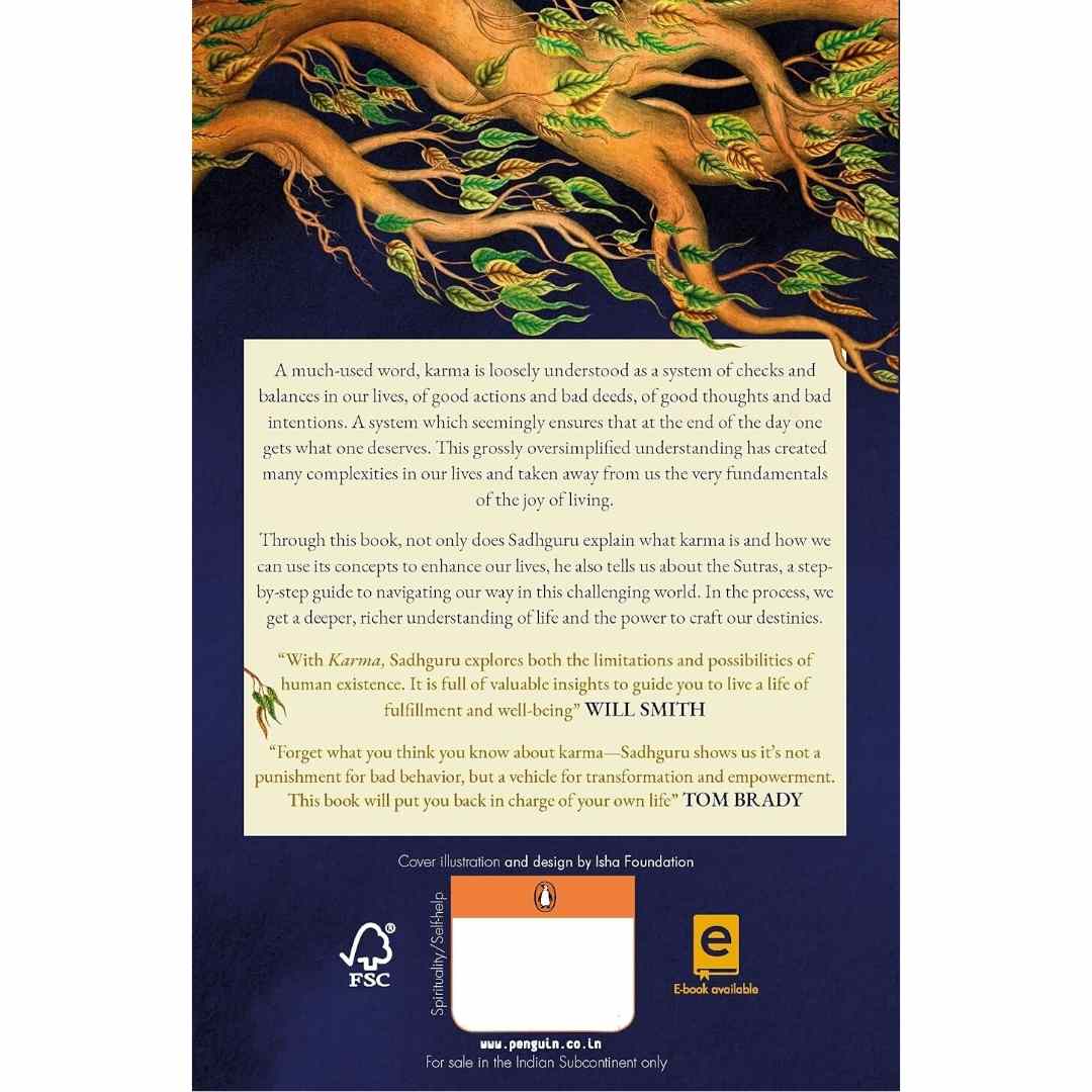 Karma: A Yogi's Guide to crafting your destiny by Sadhguru - Brilliant Books