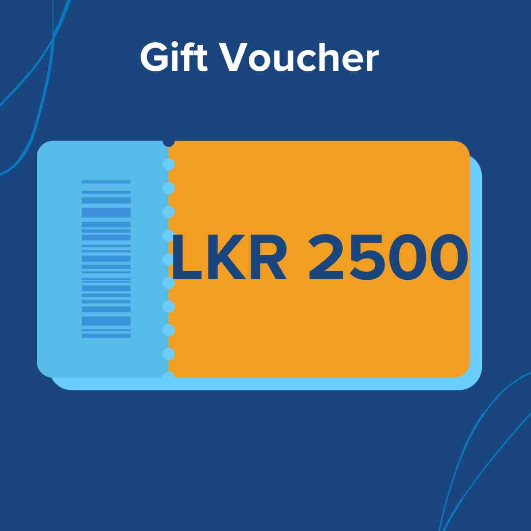 LKR 2500 Gift Card - Brilliant Books