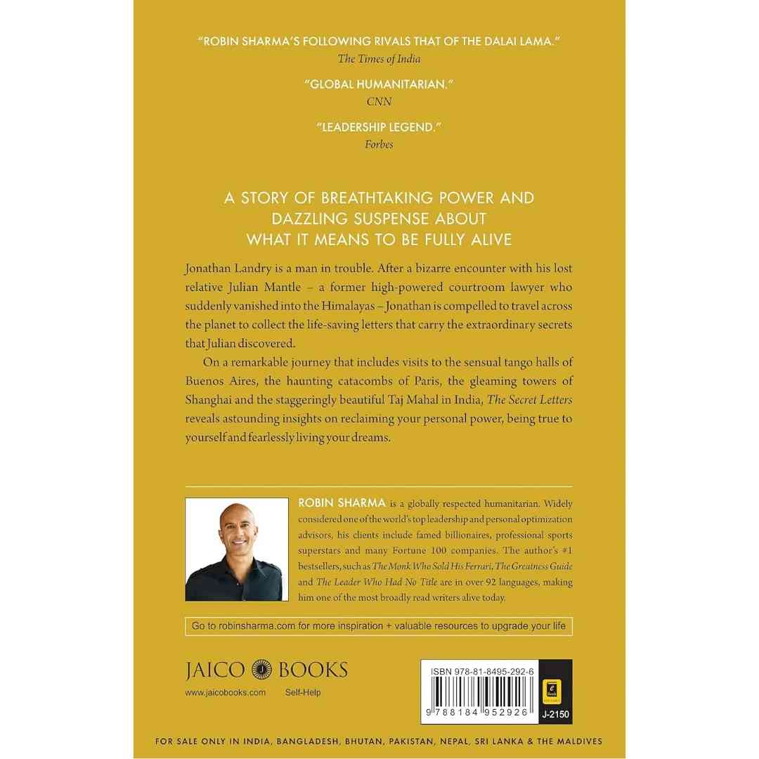 The Secret Letters by Robin Sharma - Brilliant Books