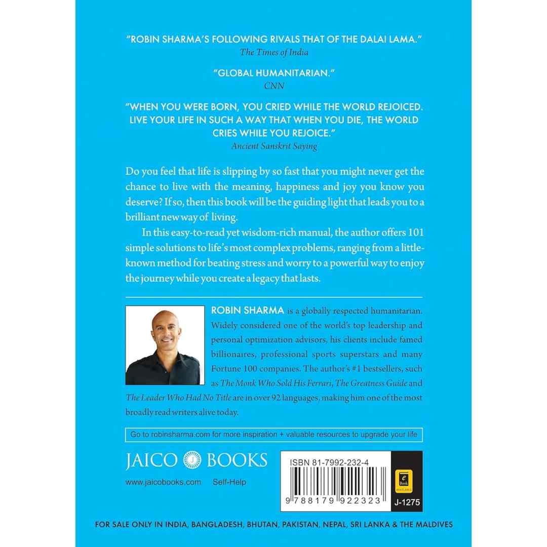 Who Will Cry When You Die By Robin Sharma - Brilliant Books