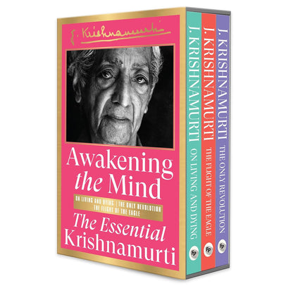 Awakening the Mind: The Essential Krishnamurti - by J. Krishnamurti (Box Set - 3 books)
