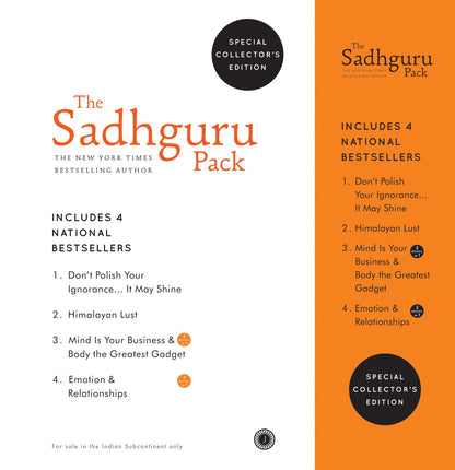 The Sadhguru Pack (4 books) by Sadhguru